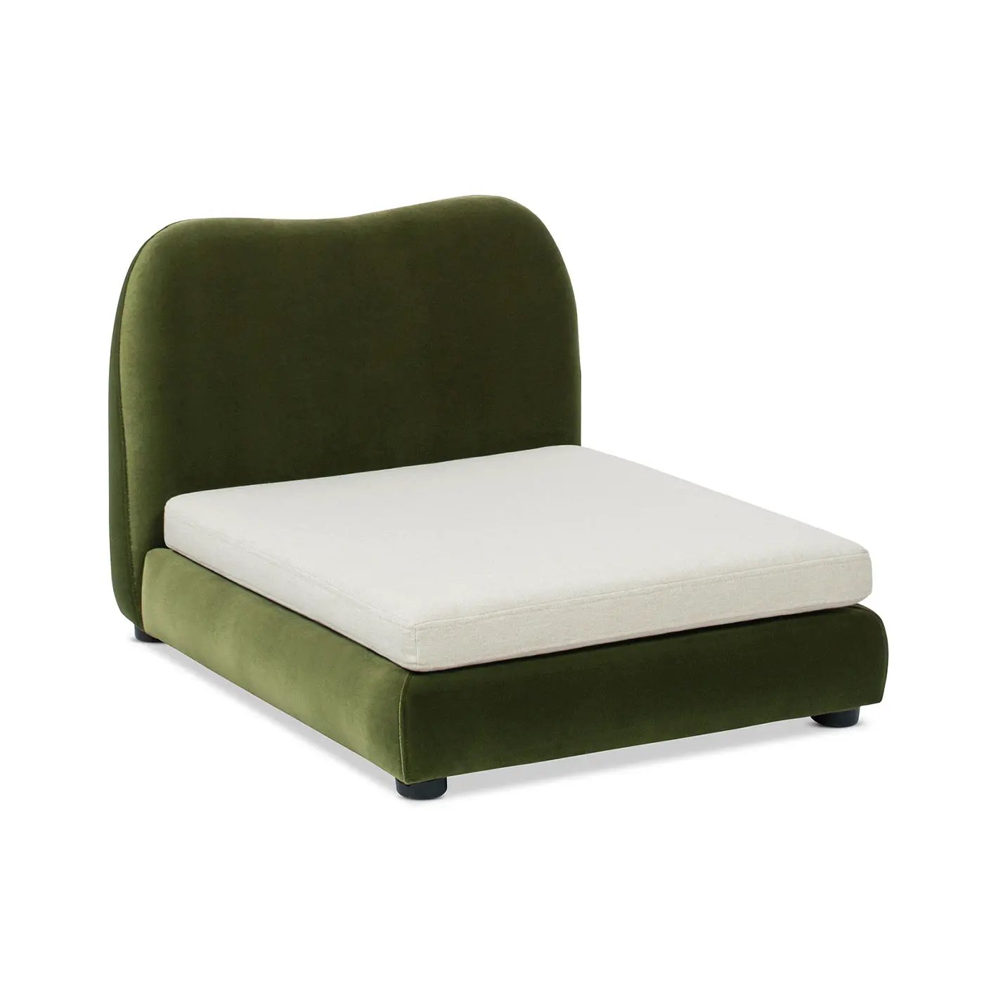 Roman Upholstered Modern Pet Bed by HouseOfZazla