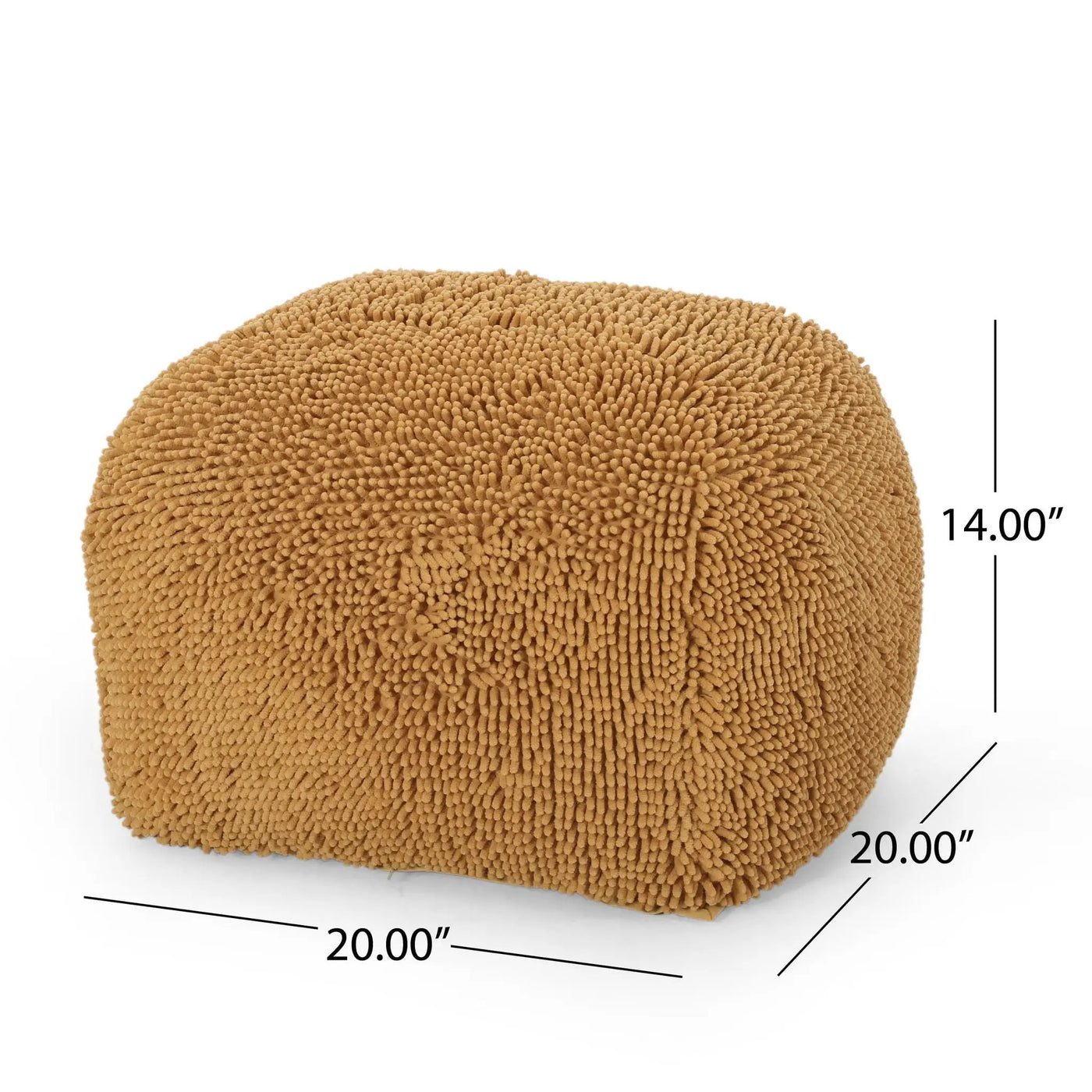 Spongy Square Pouf Soft Seating by HouseOfZazla