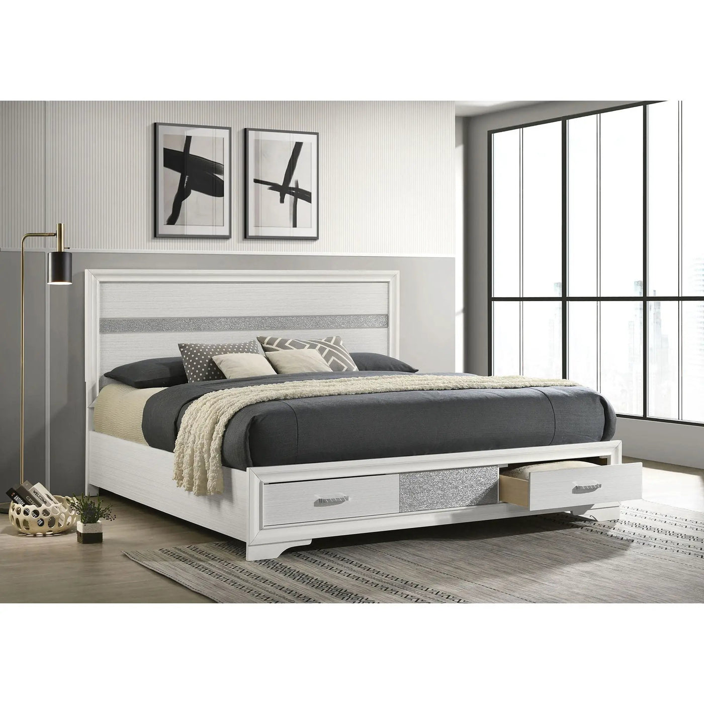 Storage Platform Bed 2 Drawer by HouseOfZazla