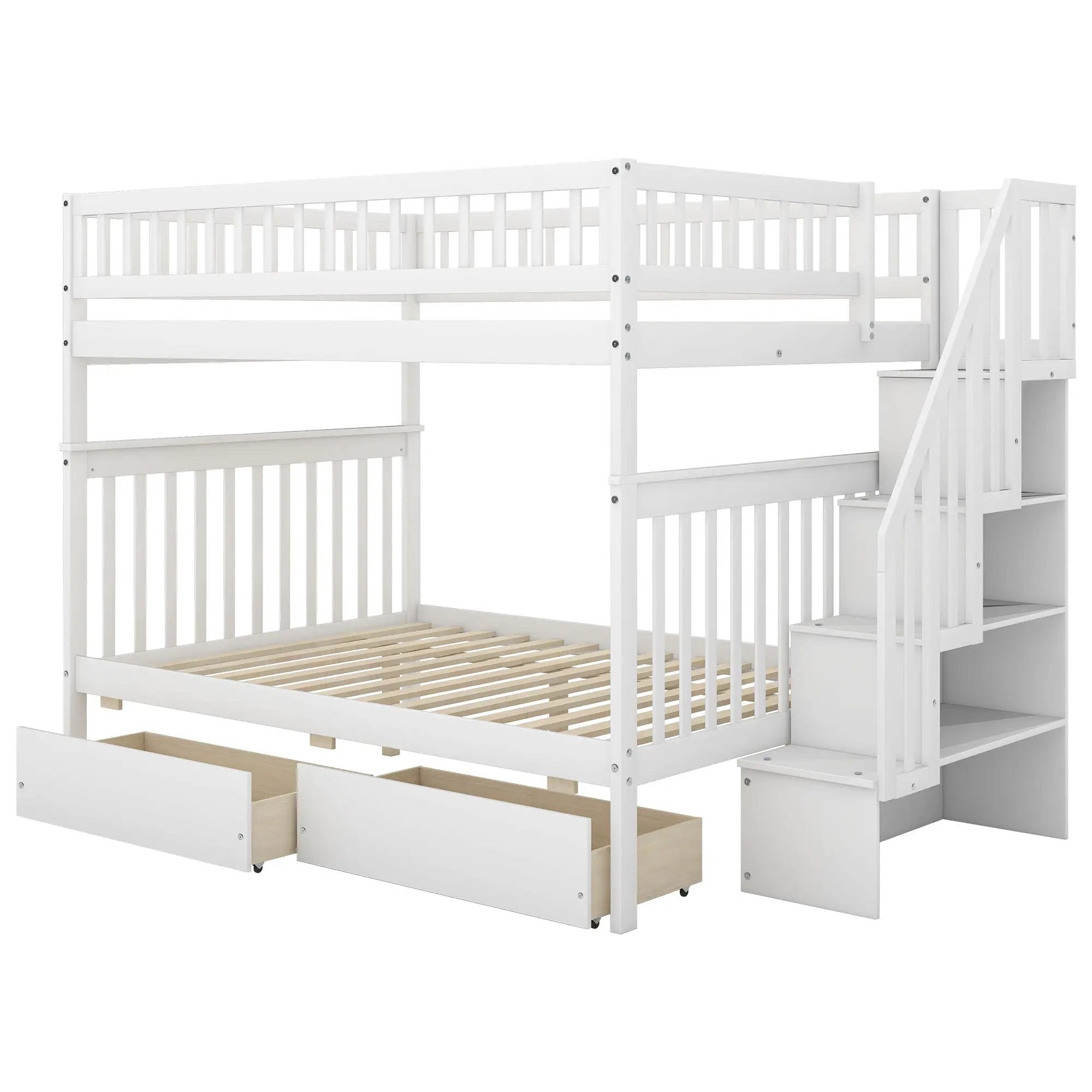 Bunk Bed With Staircase by Unique Piece Furniture