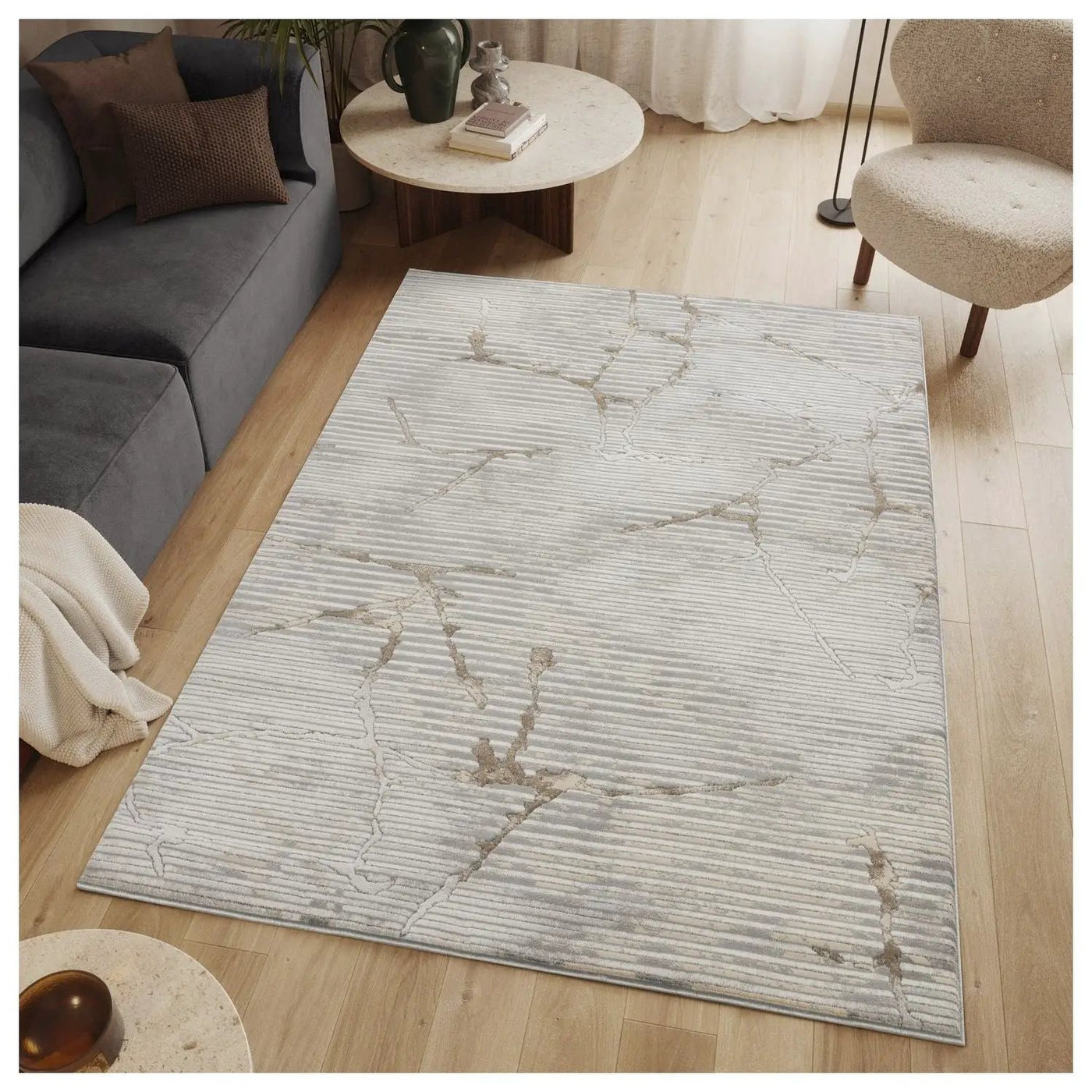 Geometrix - Rug With Geometric 3D Effect by Unique Piece Furniture