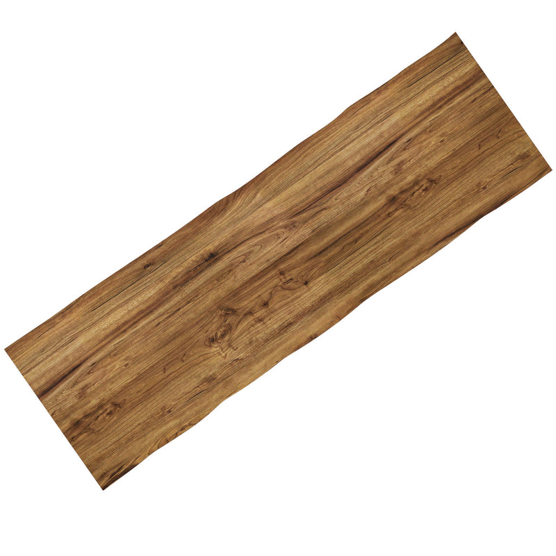 Natural Mango Wood Accent Bench with Metal Hairpin Legs - Natural, photo 5 of 8