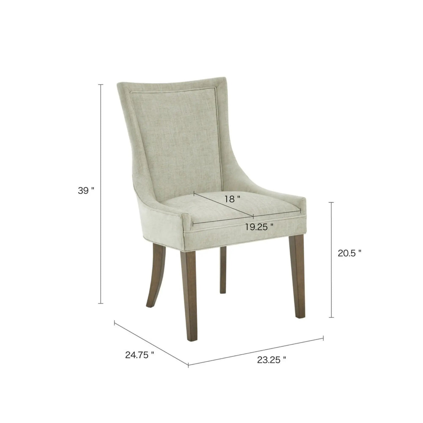 Ultra - Elegant Dining Side Chair (Set of 2) by HouseOfZazla
