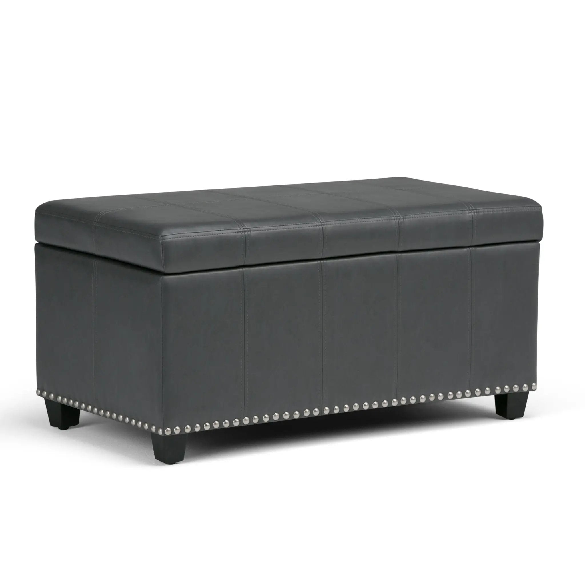 Amelia - Transitional Storage Ottoman Bench by HouseOfZazla