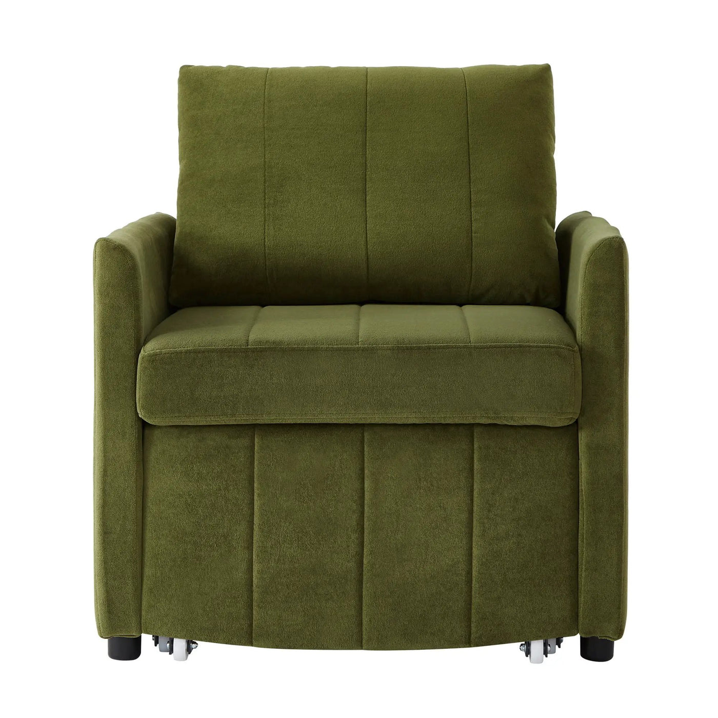 Upholstered Convertible Sleeper Sofa With 5 Position Backrest, Side Pockets, Storage by HouseOfZazla