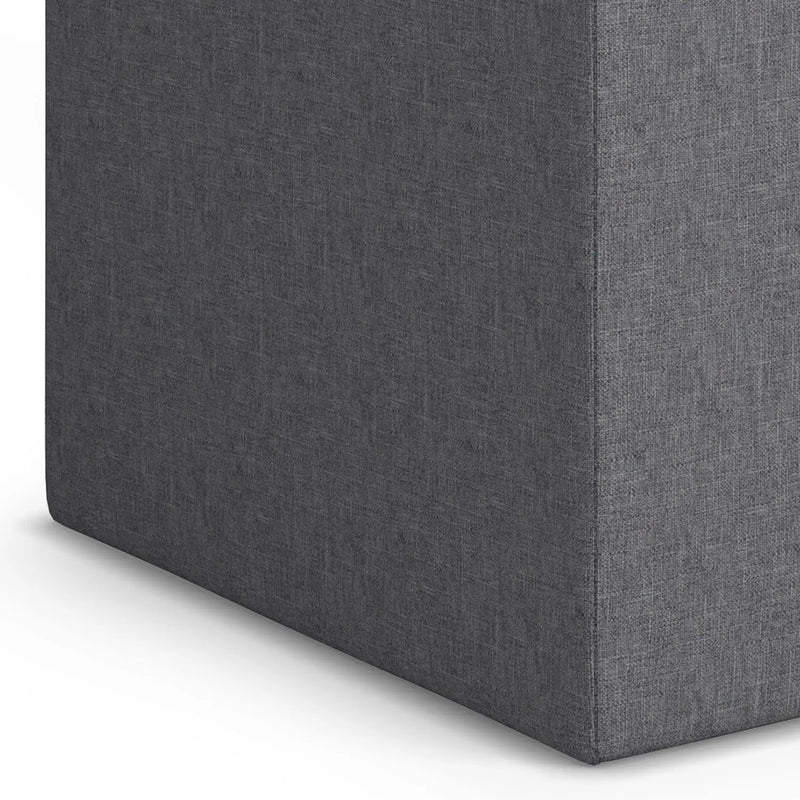 Rockwood - Upholstered Cube Storage Ottoman With Tray by Unique Piece Furniture