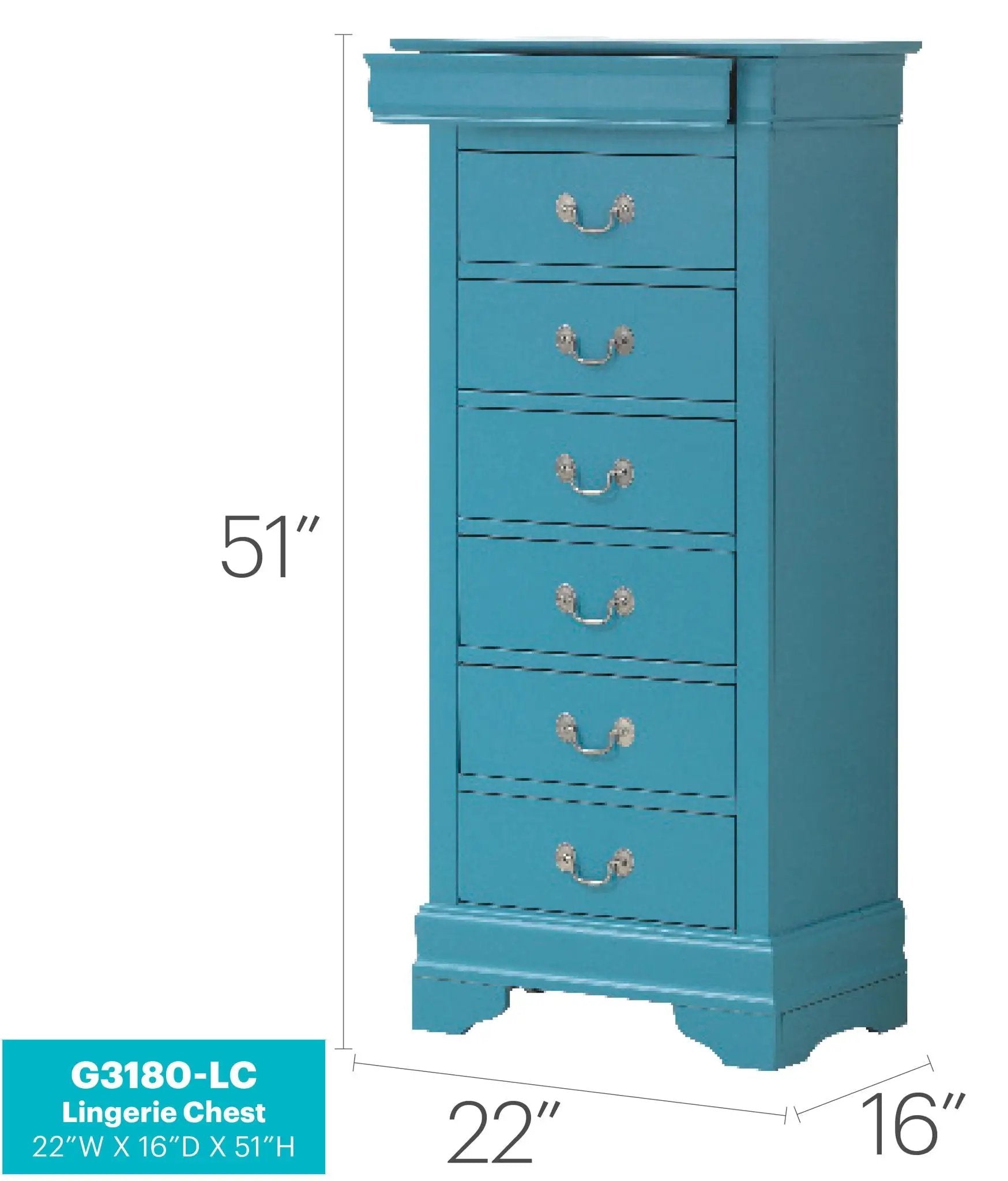 Traditional Style Lingerie Storage Chest by HouseOfZazla