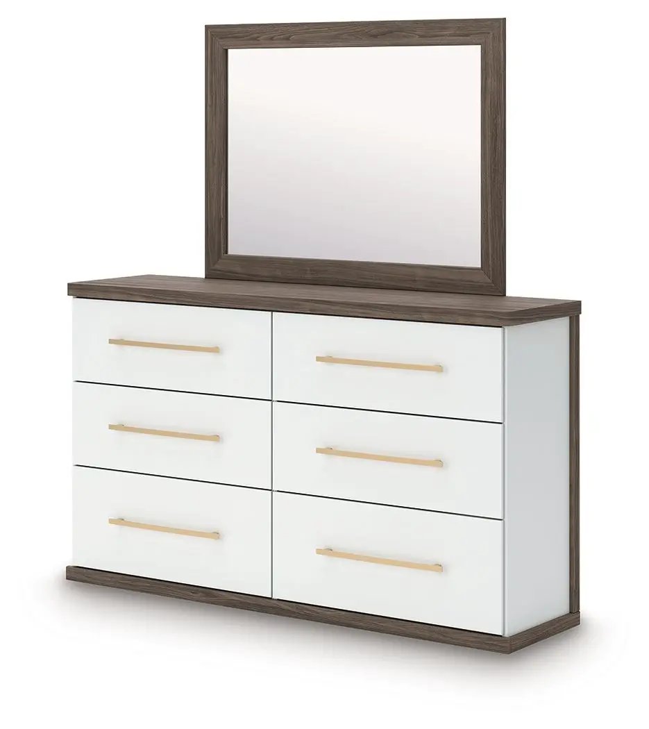 Kendanport - Six Drawer Dresser by Unique Piece Furniture