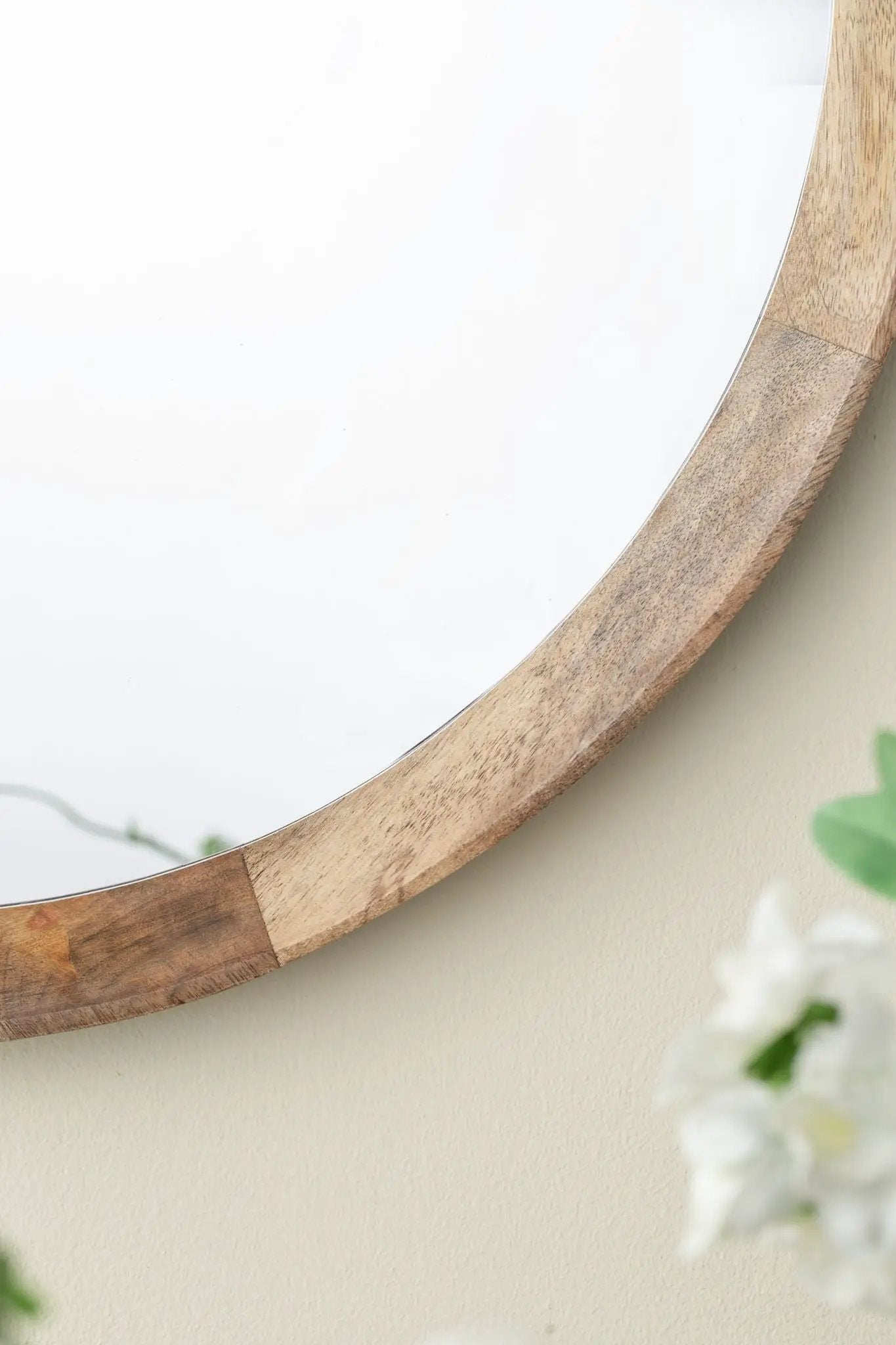 Transitional Decor Style Wall Mirror Decor With Frame For Bathroom by HouseOfZazla