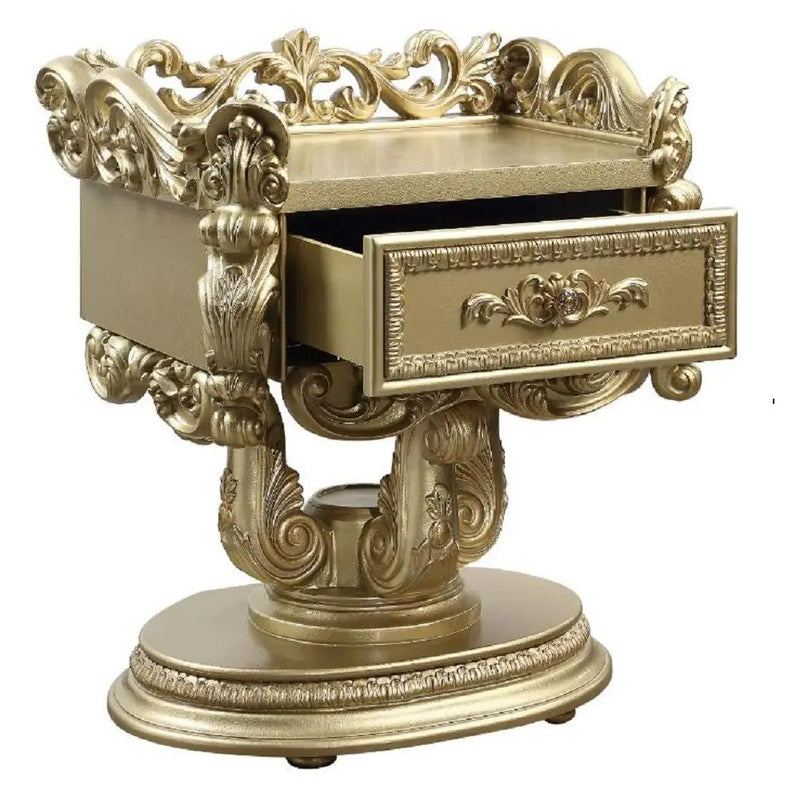 Bernadette - Nightstand - Gold by Unique Piece Furniture