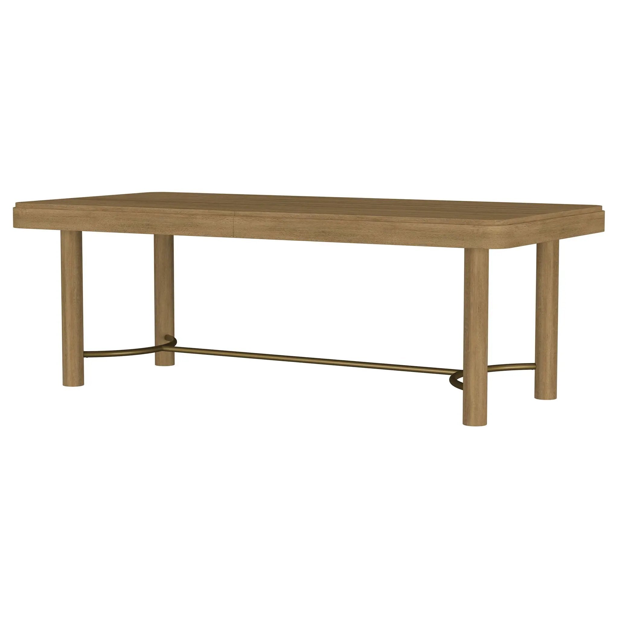 Arini 104-inch Extension Leaf Dining Table Sand Wash by Unique Piece Furniture