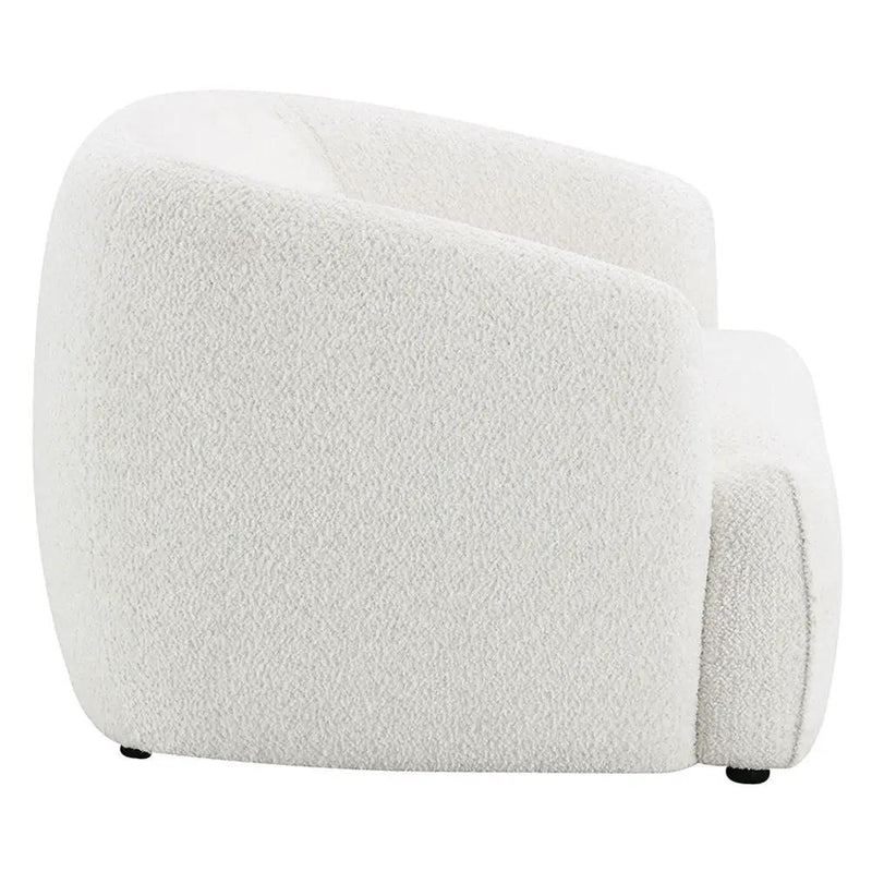 Lucifer - Chair - White Shimmer Chenille by Unique Piece Furniture