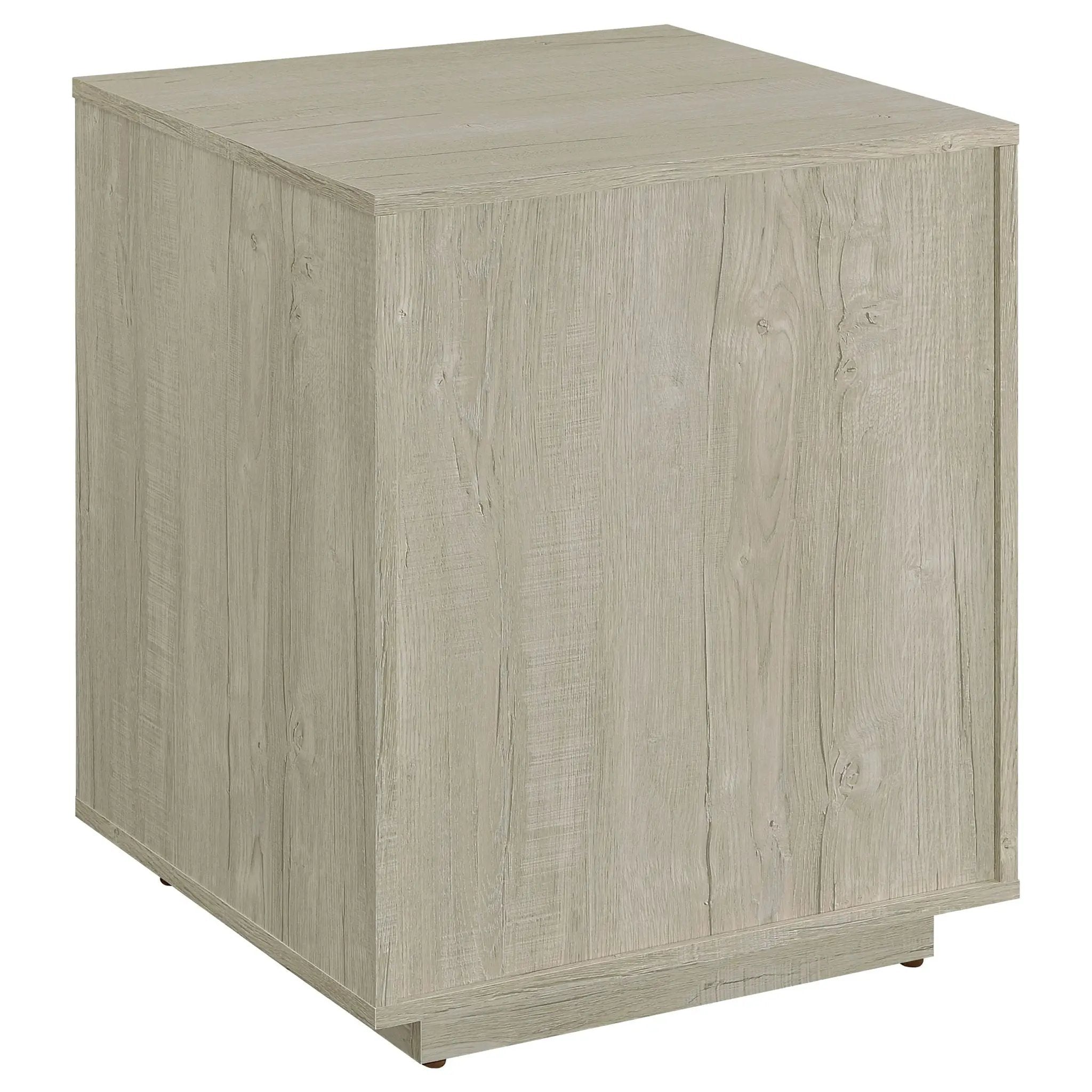 Loomis 3-drawer Home Office File Cabinet Whitewashed Grey by Unique Piece Furniture