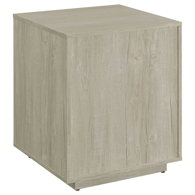Loomis 3-drawer Home Office File Cabinet Whitewashed Grey by Unique Piece Furniture