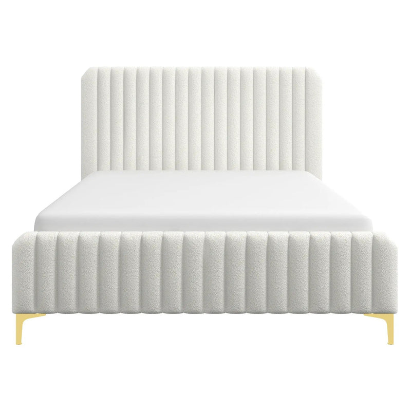 Valery - Upholstered Platform Bed by HouseOfZazla