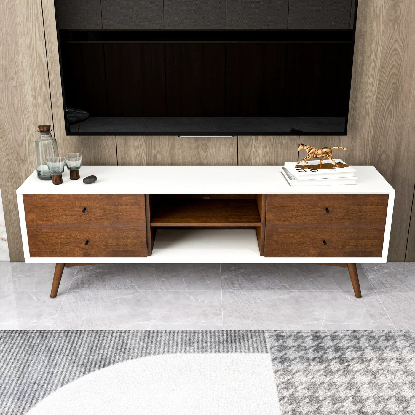 Caroline - Modern TV Stand Up To 72" by HouseOfZazla