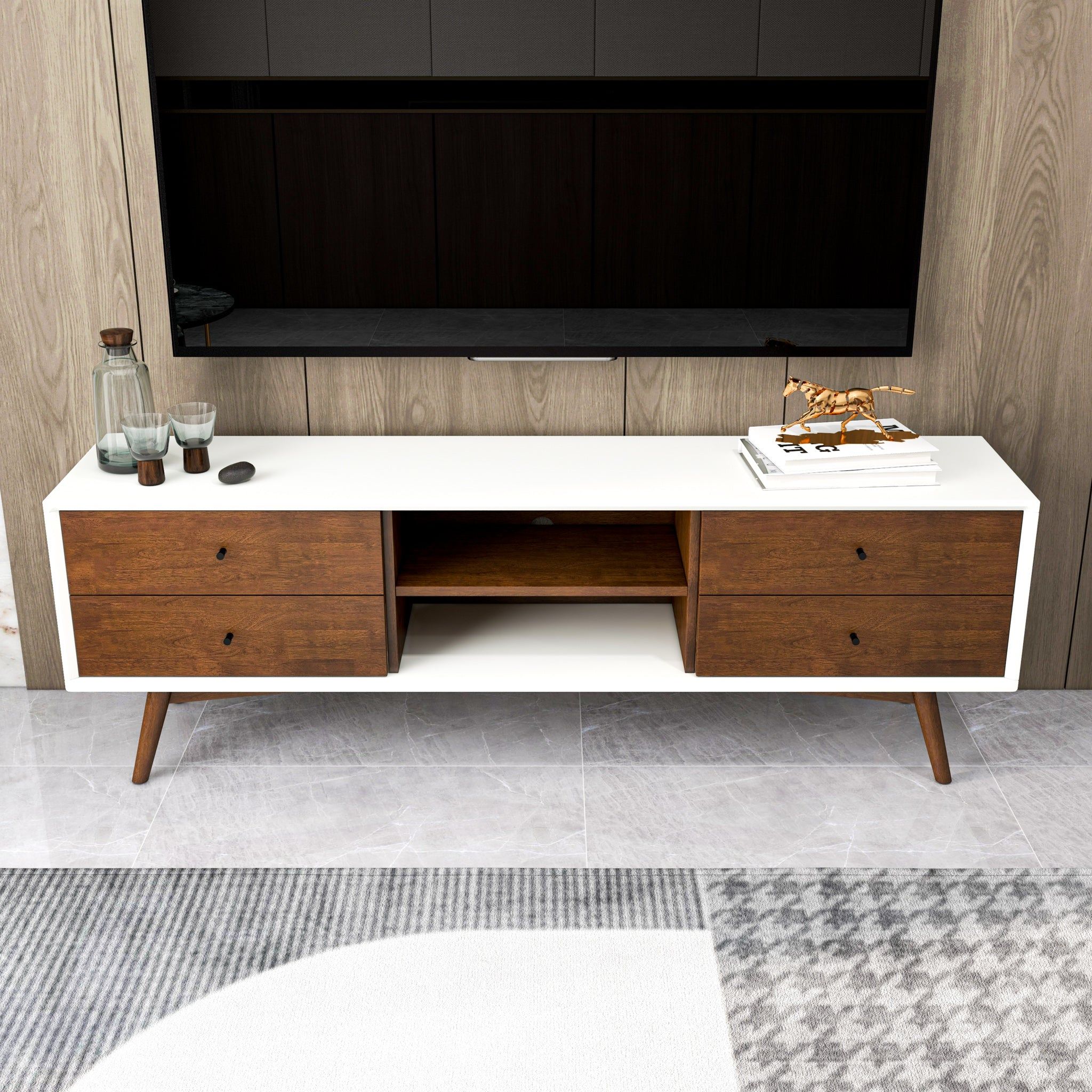 Caroline - Modern TV Stand Up To 72" by HouseOfZazla