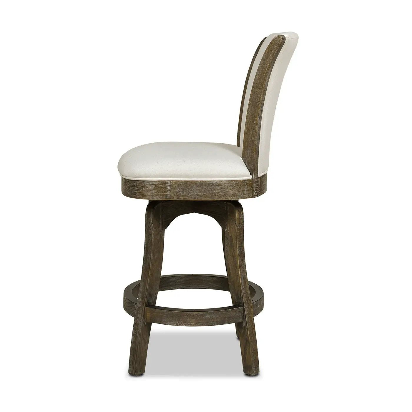 Henry - Armless Swivel Counter Height Bar Stool by HouseOfZazla