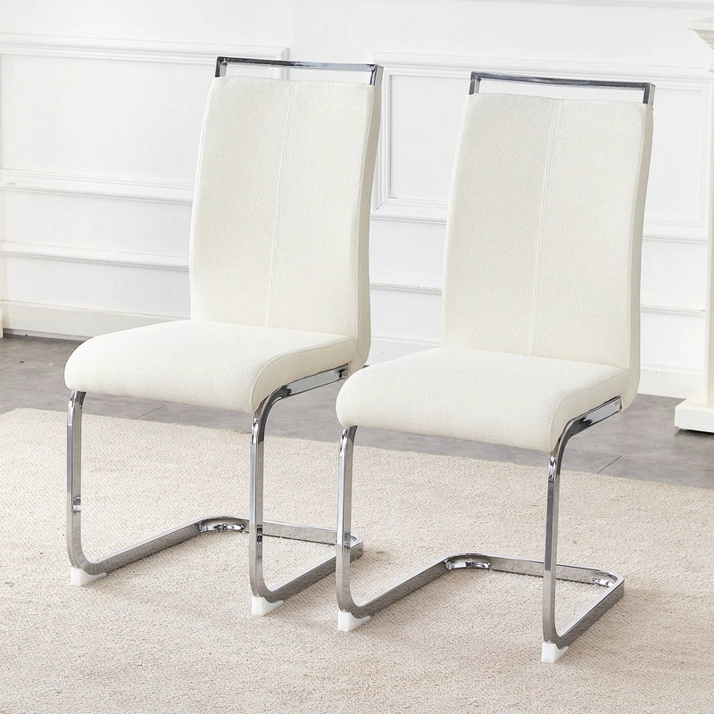 Dining Chairs With Ergonomic Backrest by Unique Piece Furniture
