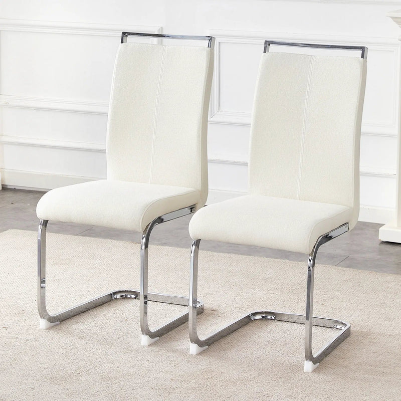 Dining Chairs With Ergonomic Backrest by HouseOfZazla