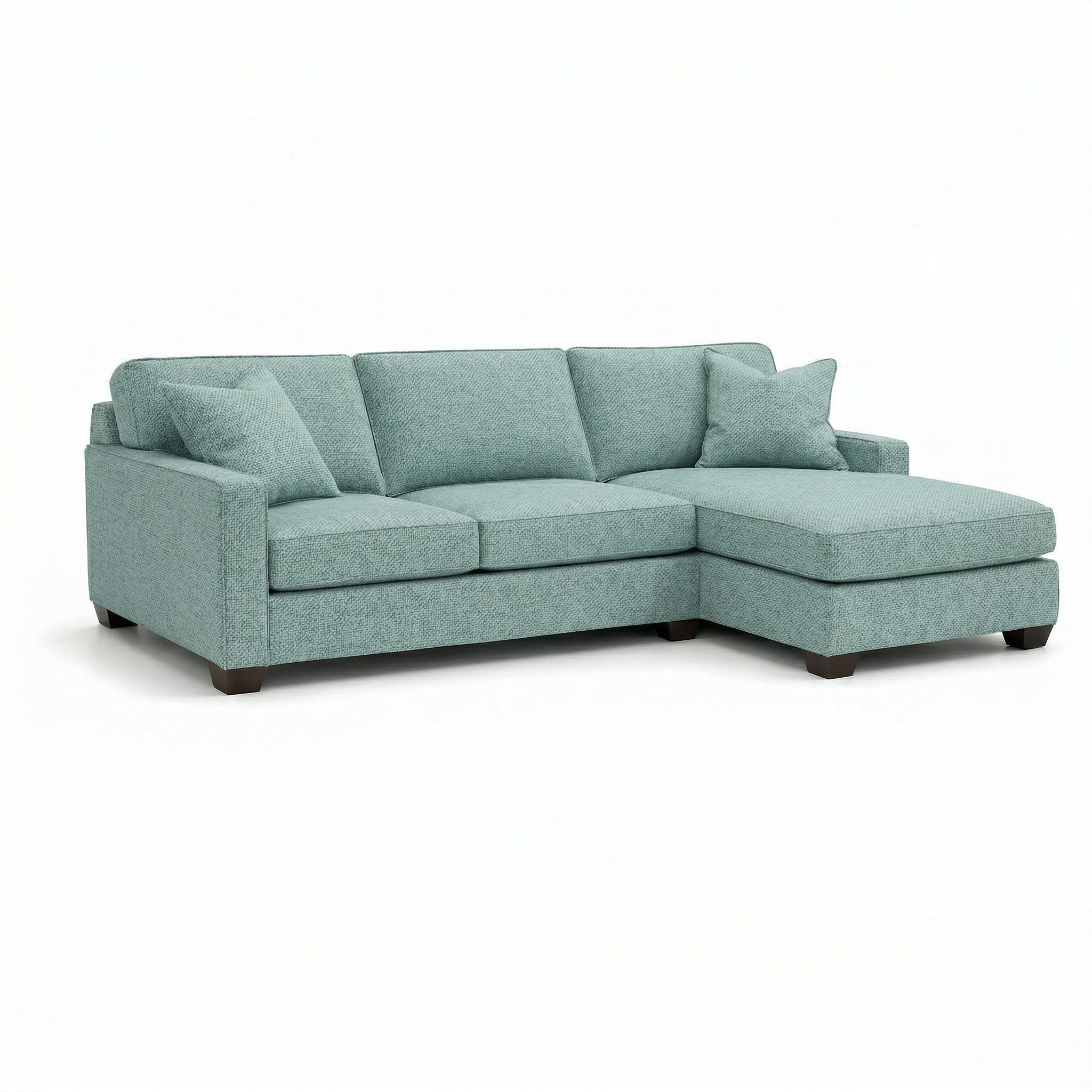Clifford Sectional Sofa – Made in USA with Custom Fabric Options by HouseOfZazla