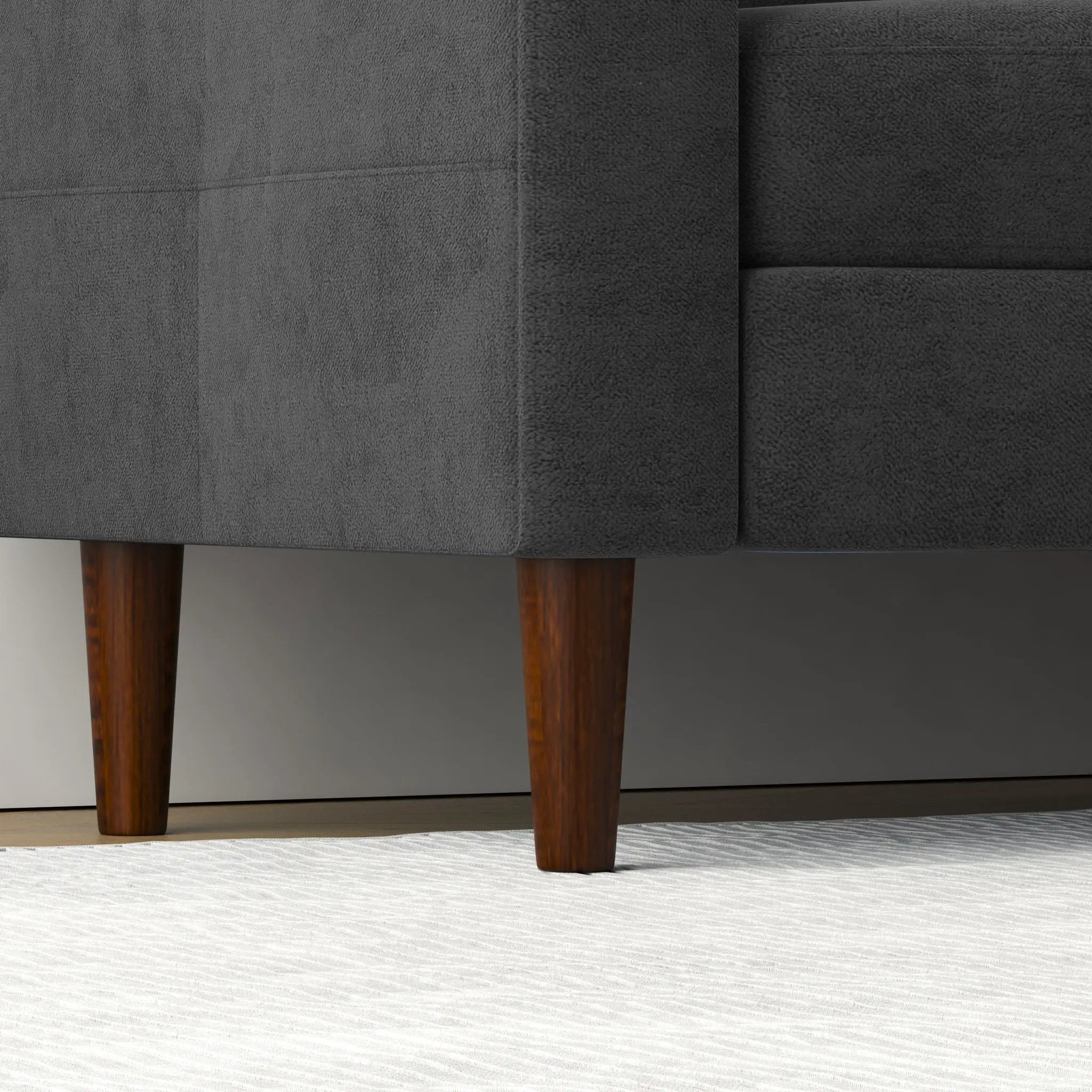 3 Seater Convertible Combination L Shaped Sofa With Footstools With Storage by Unique Piece Furniture