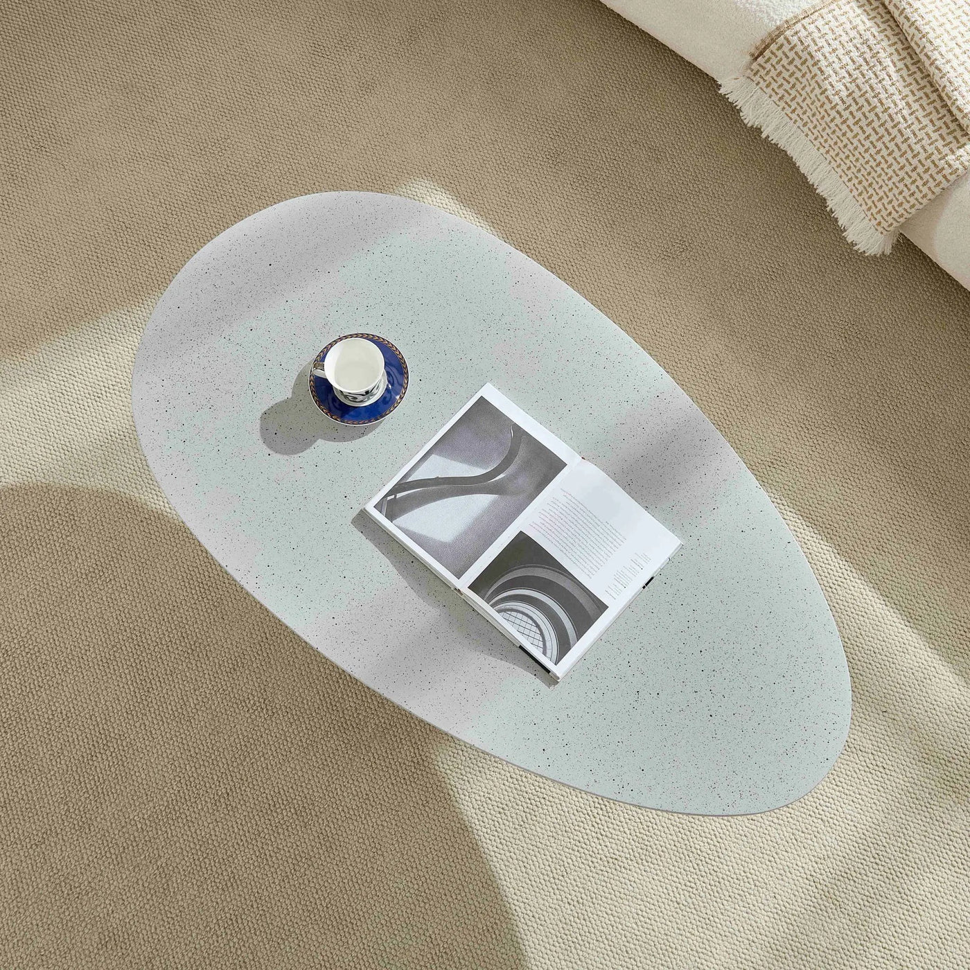 Lucky Stone Shaped Table by HouseOfZazla
