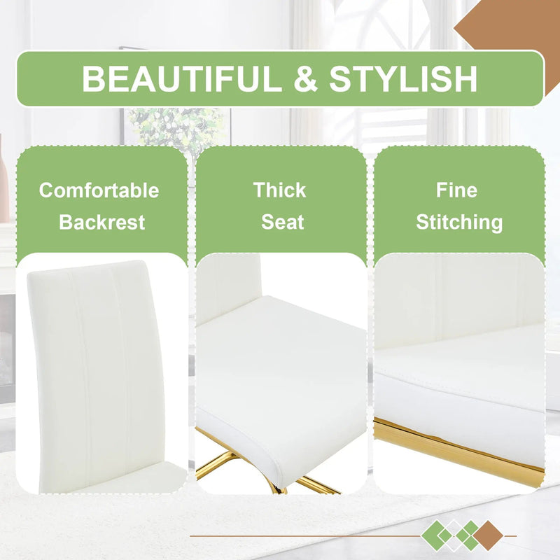Luxury Aesthetic Upholstered Dining Chairs For Dining Room