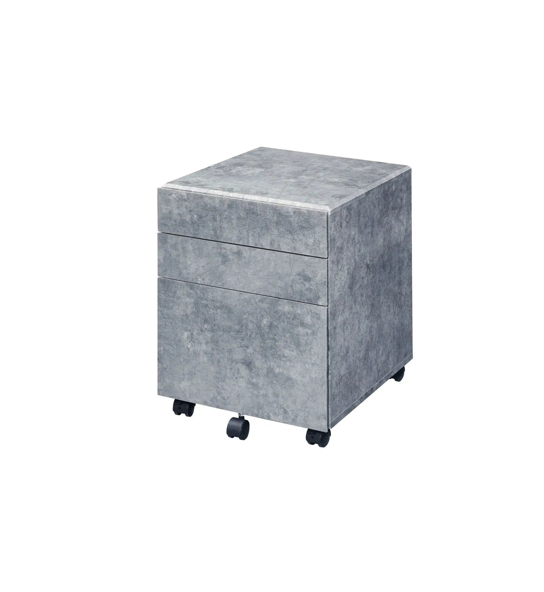 Jurgen - File Cabinet - Gray by Unique Piece Furniture
