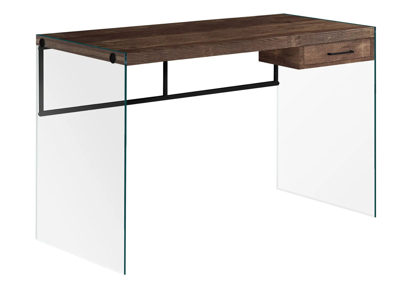 Contemporary Design Computer Desk For Home Office, Storage Drawers by HouseOfZazla