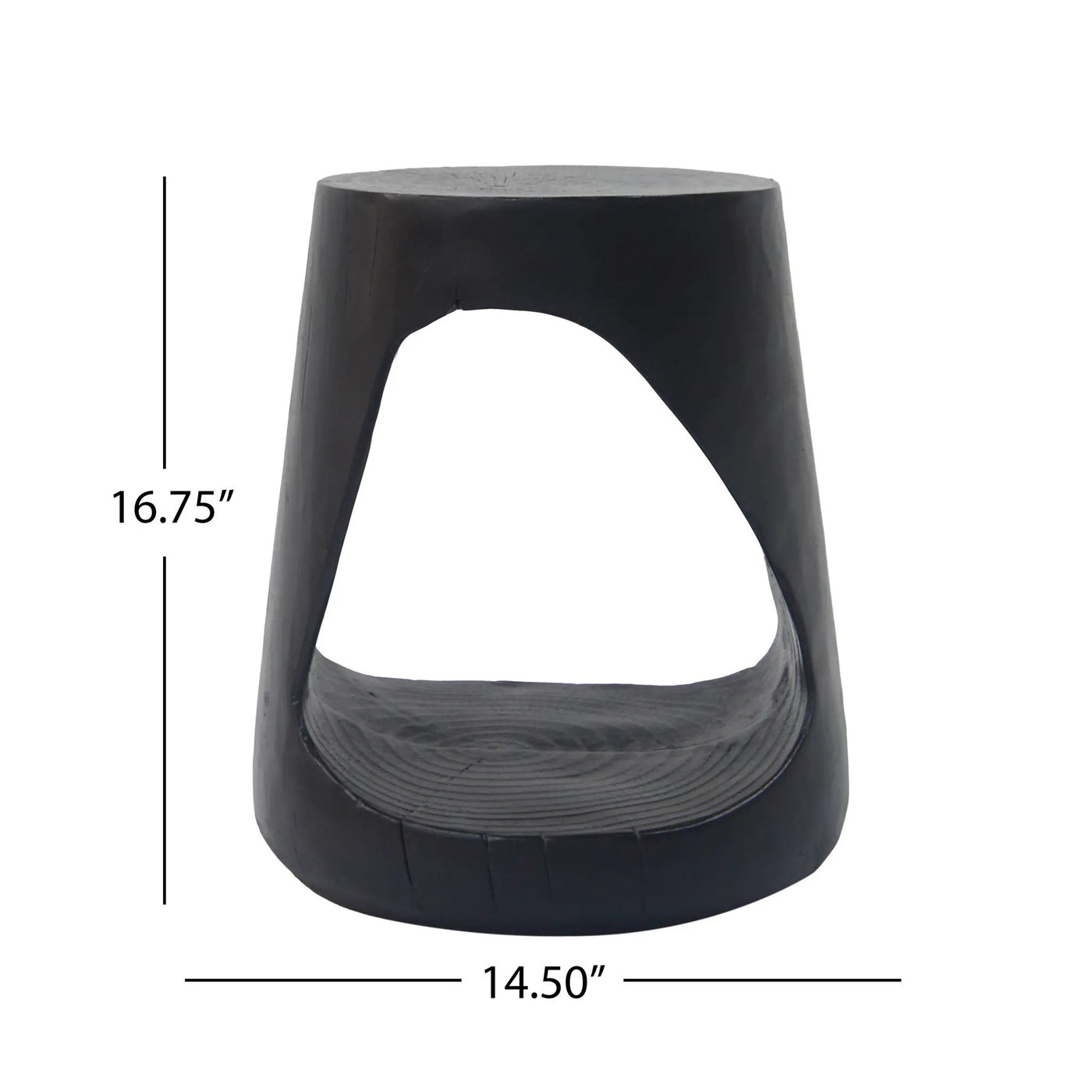 Hollow Side Table, Durable and Weather Resistant by HouseOfZazla