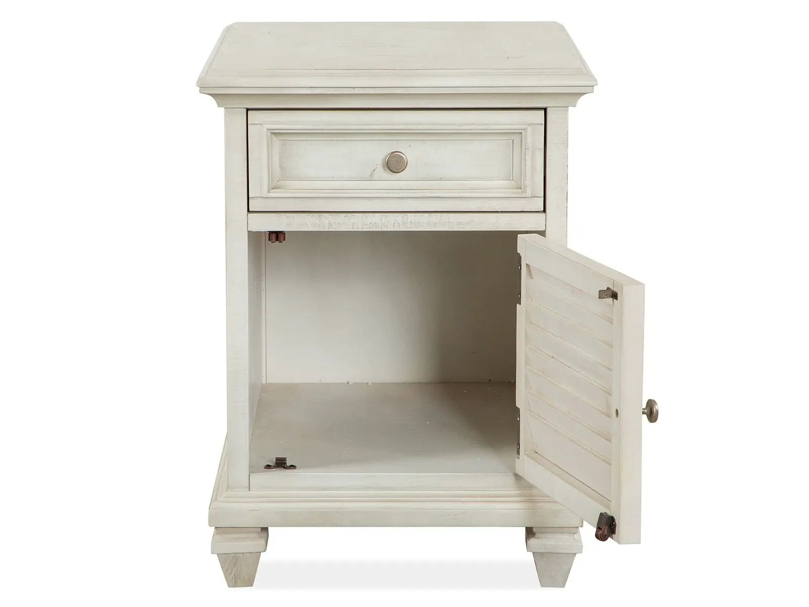 Newport - Chairside End Table - Alabaster by Unique Piece Furniture