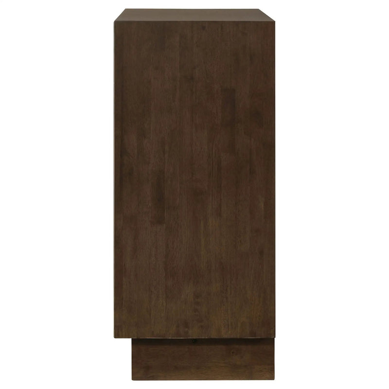 Glenwood 4-drawer Chest of Drawers Warm Brown by Unique Piece Furniture