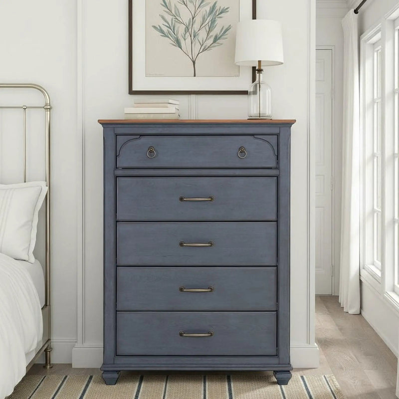 Chest - Blue by Unique Piece Furniture