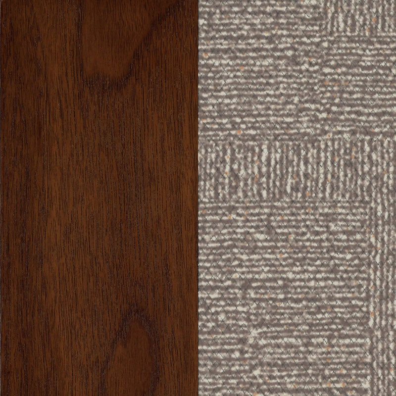 Allen - Upholstered Counter Chair (Set of 2) - Oak by HouseOfZazla