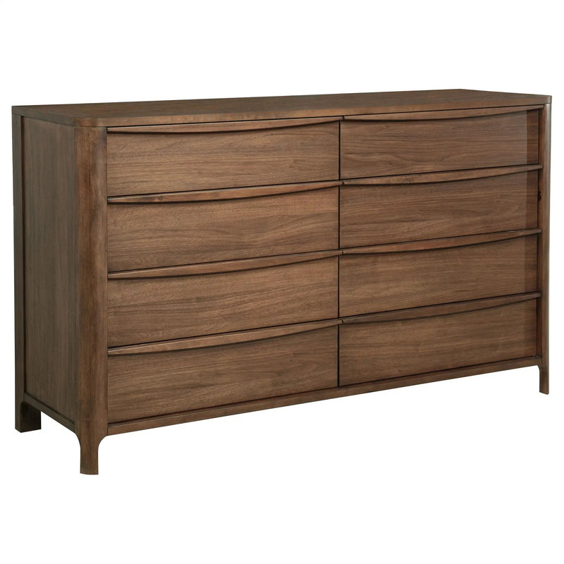 Maderia 5-piece Eastern King Bedroom Set Walnut by Unique Piece Furniture
