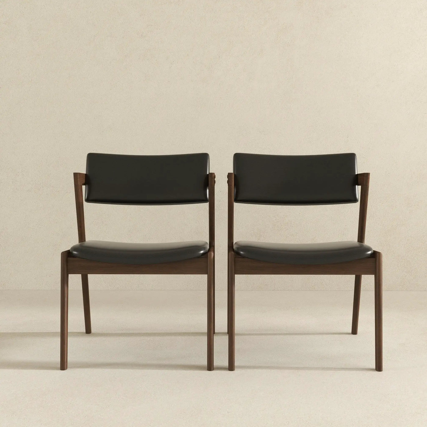 Edwin - Mid-Century Modern Dining Chair (Set of 2) by HouseOfZazla