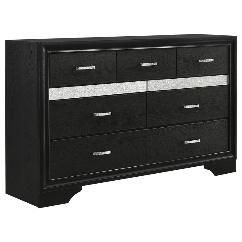 Miranda 5-piece Queen Bedroom Set Black by Unique Piece Furniture