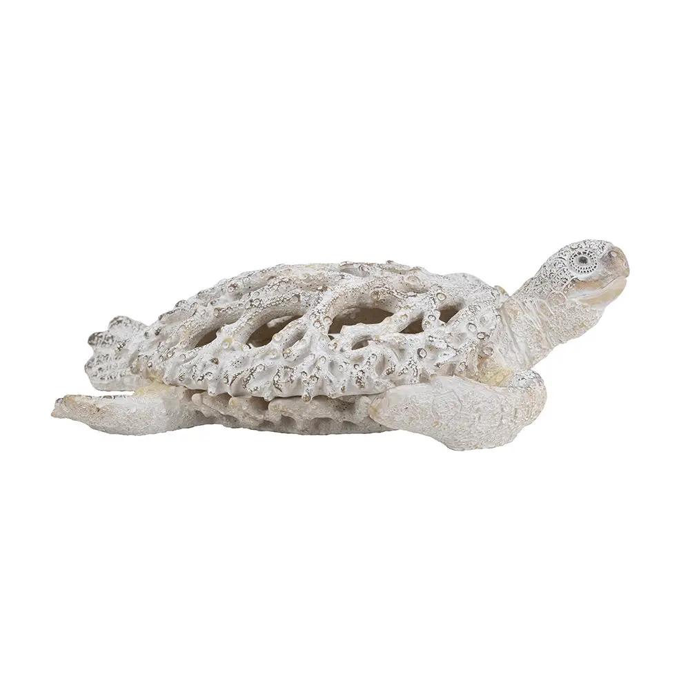 Decorative Polyresin Turtle Statue by HouseOfZazla