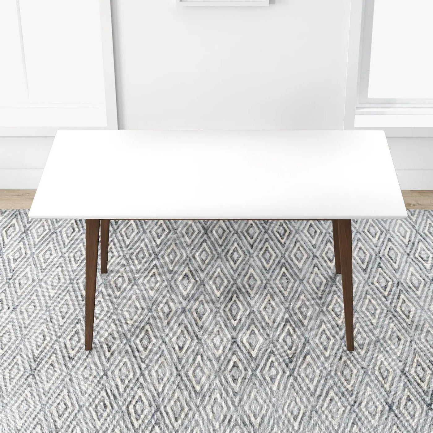 Mary - Modern Style Rectangular Dining Kitchen Table by HouseOfZazla