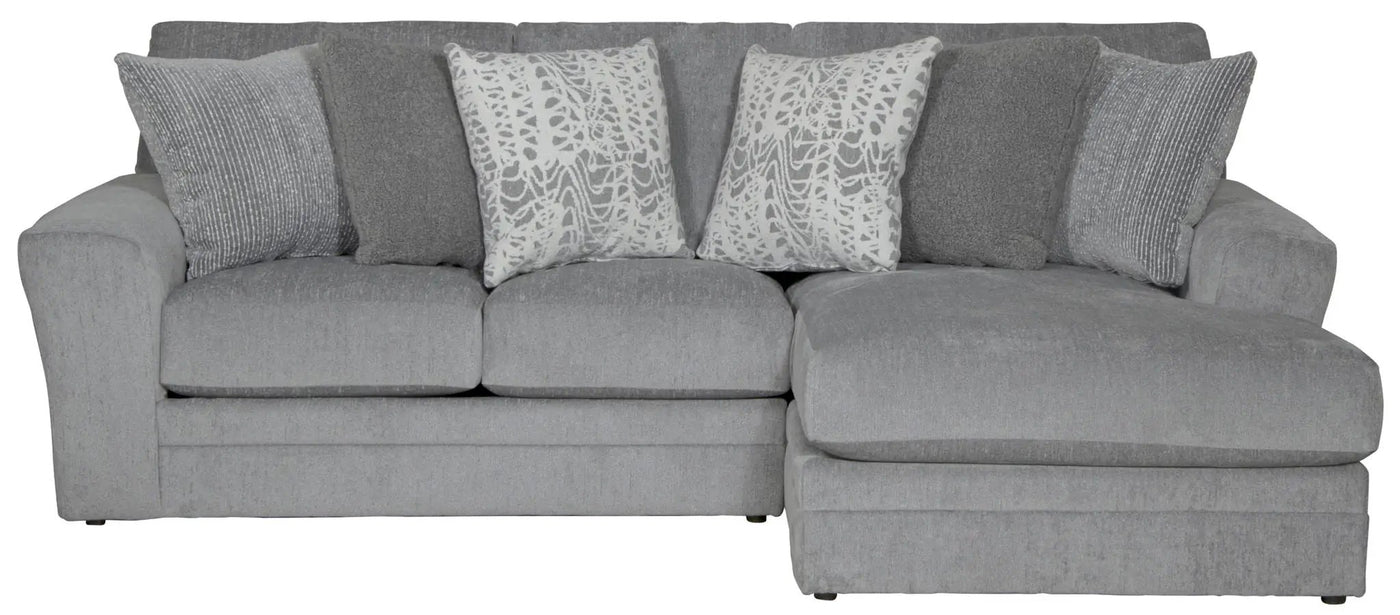 Glacier - Sectional With Included Accent Pillows by Unique Piece Furniture