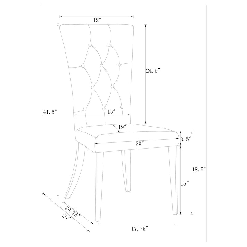 Allessandra - Rectangular Dining Set With Chairs