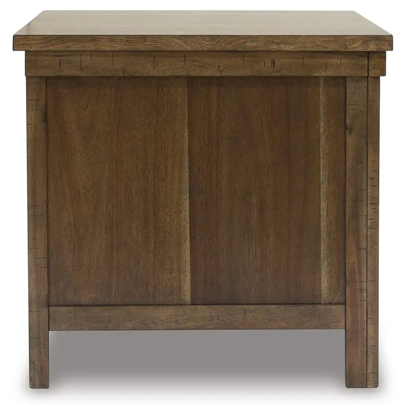 Moriville - Rectangular End Table - Grayish Brown by Unique Piece Furniture