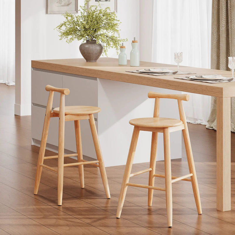 Grove Indoor Barstool (Set of 2) - Natural by HouseOfZazla