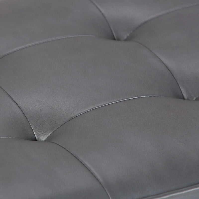 Cosmopolitan - Storage Ottoman Bench With Open Bottom by Unique Piece Furniture