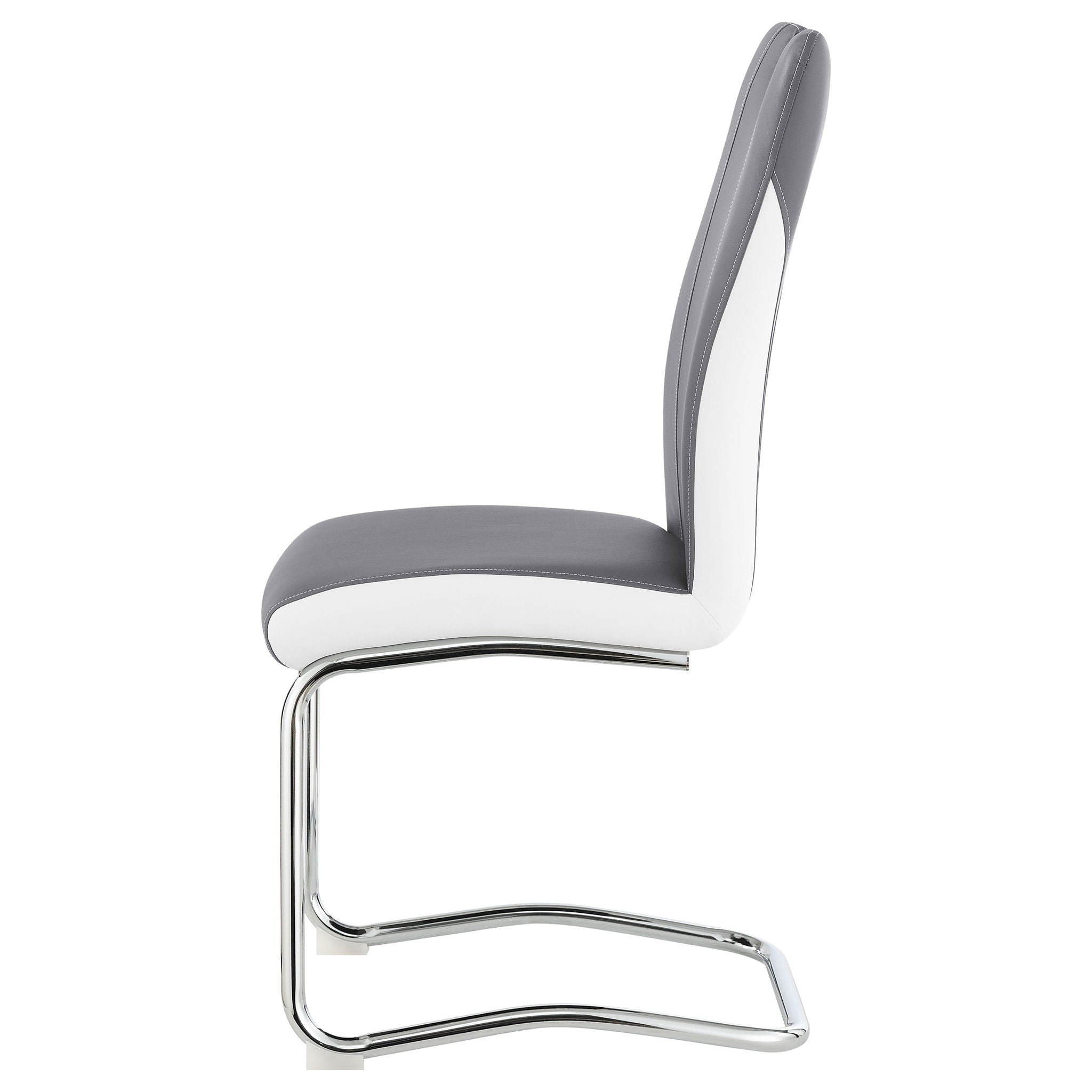 Jernigan - Upholstered Dining Side Chair (Set of 4) - Gray by HouseOfZazla