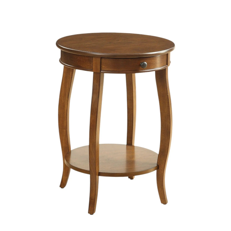 Alysa - Walnut Accent Table - Walnut by Unique Piece Furniture