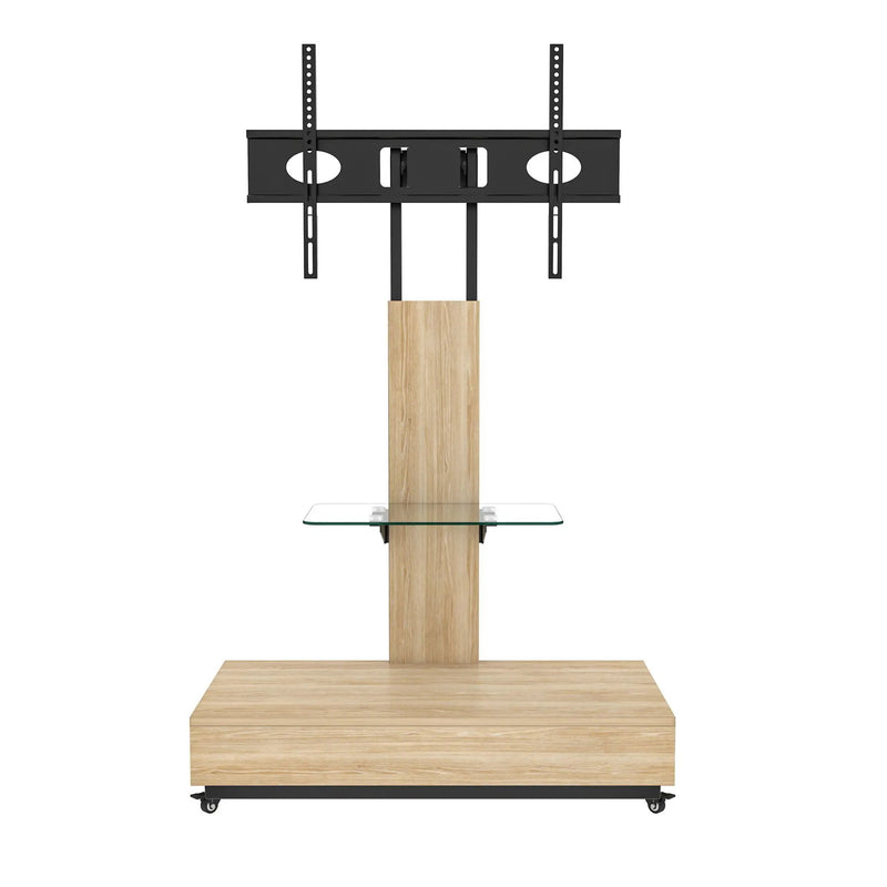 Adjustable Height Mobile TV Cart by HouseOfZazla