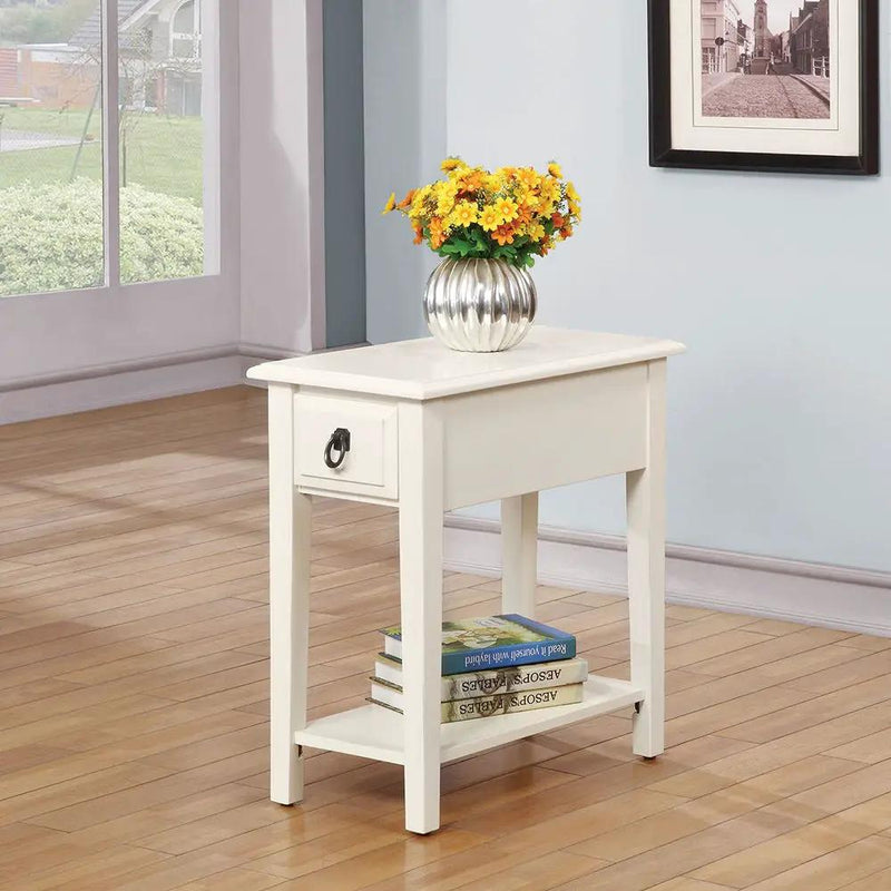 Jeana - Accent Table - White by Unique Piece Furniture
