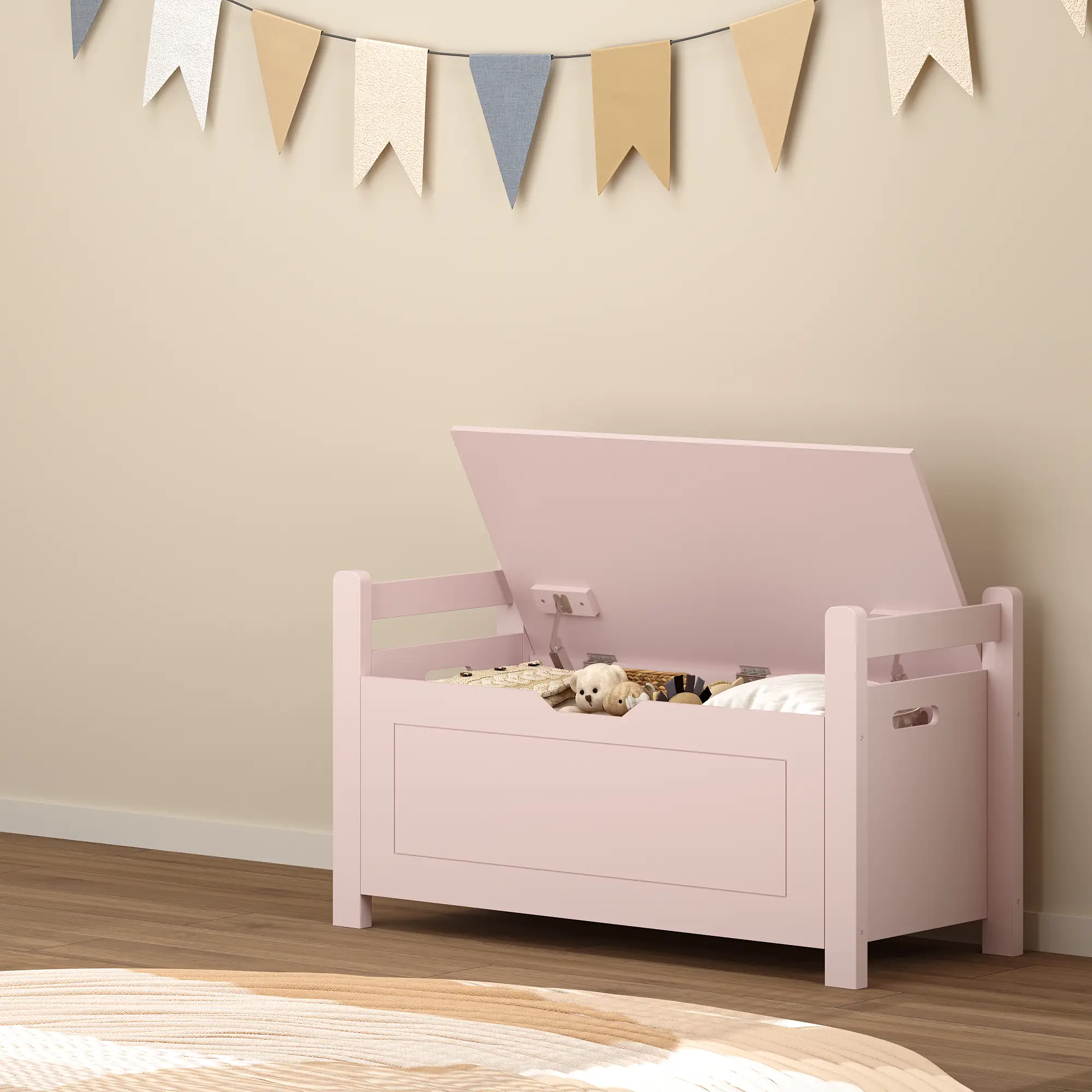 Kids Toy Box Chest for Boys and Girls by HouseOfZazla
